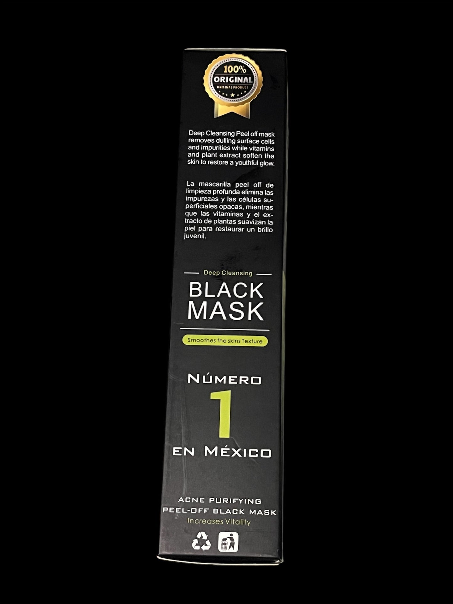 Mascarilla Negra 120g (SB)