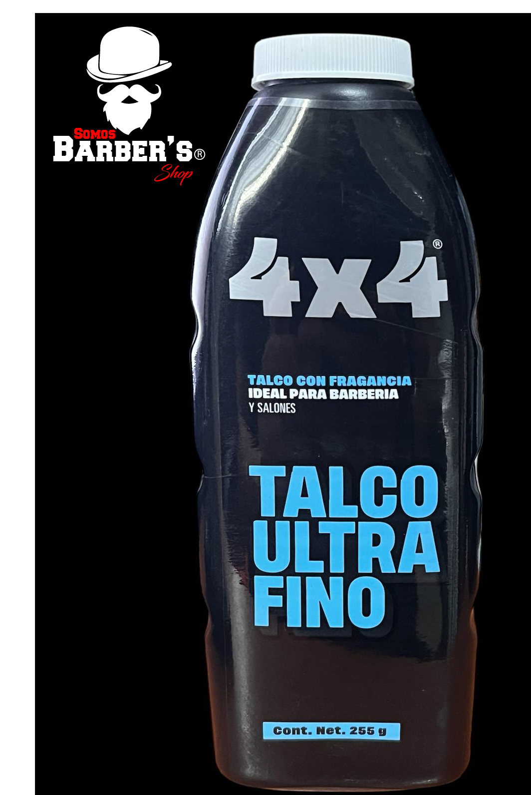 Talco ultra fino 4x4 azul