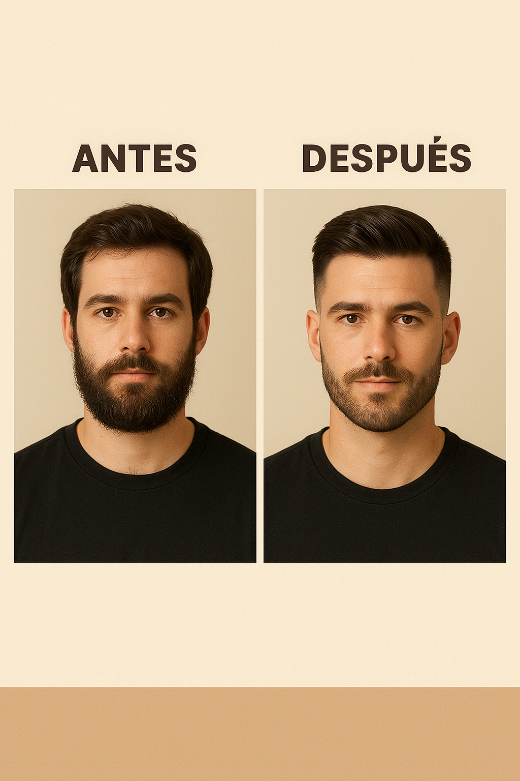 Visagismo en barbería 