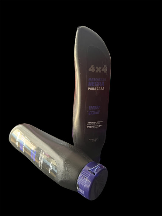 Mascarilla negra 4x4 90g