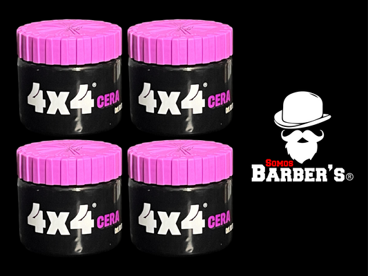 CAJA CON 4 PZAS, Cera clásica 4x4 de 100g,