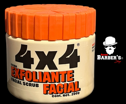 Exfoliante facial 4x4