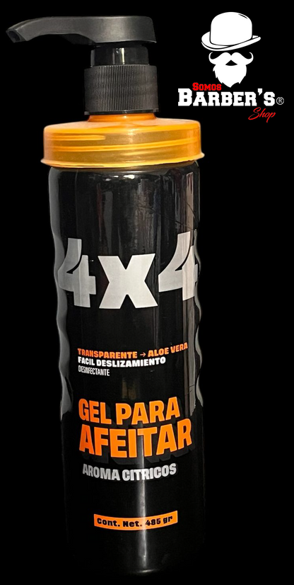 Gel para afeitar citricos 4x4