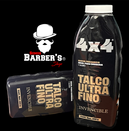 Talco ultra fino 4x4 Dorado invencible