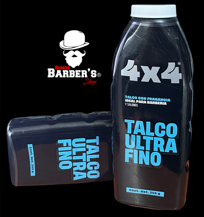 Talco ultra fino 4x4 azul