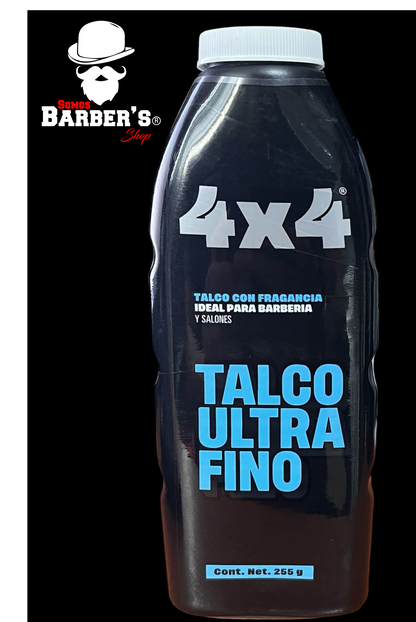 Talco ultra fino 4x4 azul